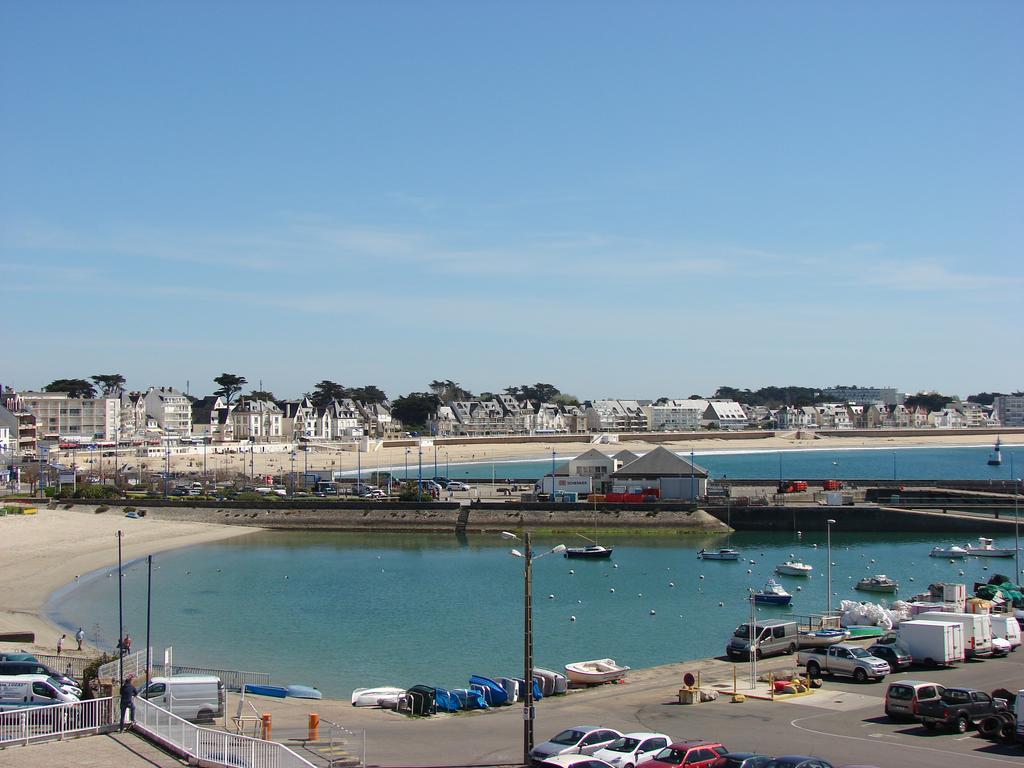 Hotel Le Neptune Quiberon Exterior foto