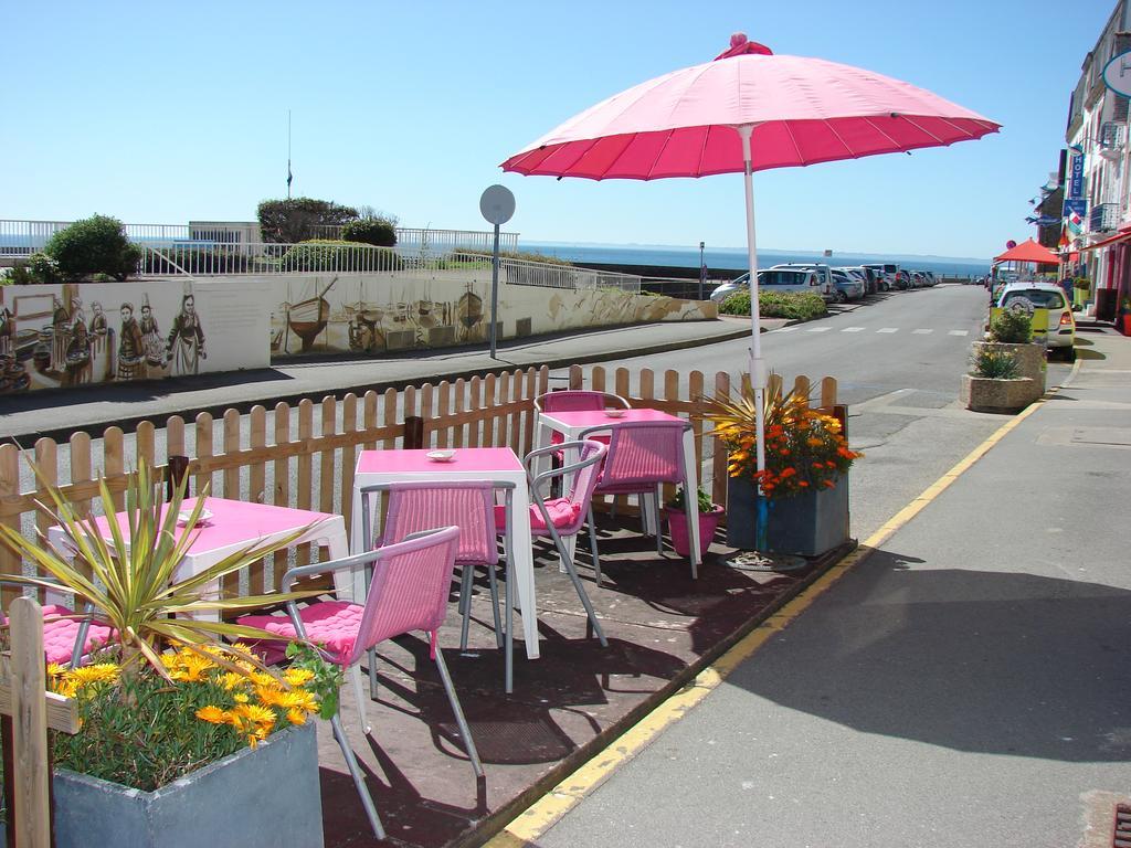 Hotel Le Neptune Quiberon Exterior foto